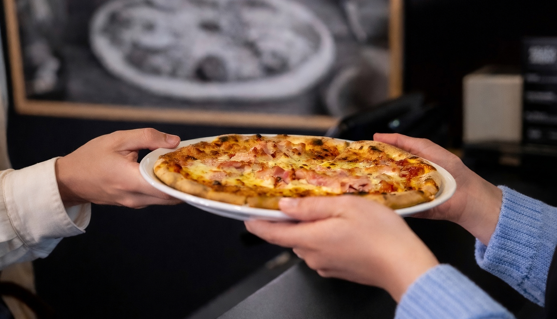 service pizza rapide
